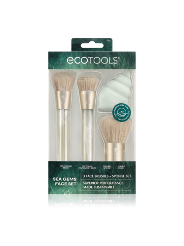 EcoTools Sea Gems Face set комплект четки