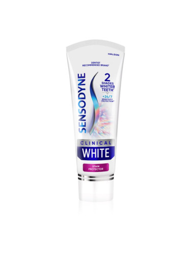 Sensodyne Clinical White Stain Protector избелваща паста за зъби 75 мл.