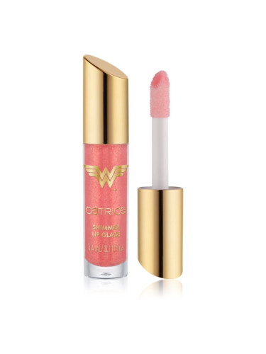 Catrice Wonder Woman хидратиращ блясък за устни цвят 020 Brave And Powerful 3.4 мл.