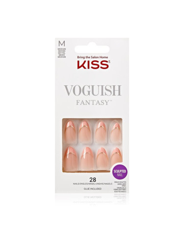 KISS Voguish Fantasy French Изкуствени нокти 28 бр.