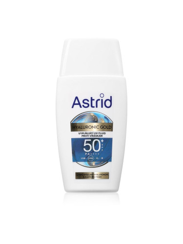 Astrid Hyaluronic Gold защитен флуид SPF 50 50 мл.