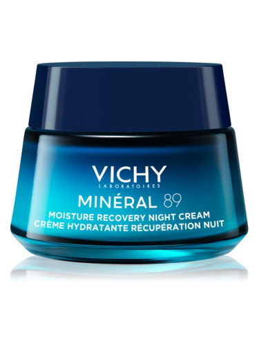 Vichy Minéral 89 Moisture Recovery Night Cream нощен регенериращ крем 50 мл.