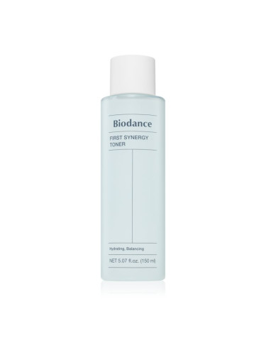 Biodance First Synergy Toner хидратиращ тоник, изравняващ pH на кожата 150 мл.