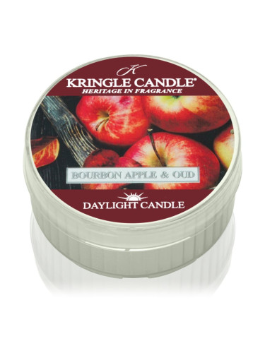 Kringle Candle Bourbon Apple & Oud чаена свещ 42 гр.