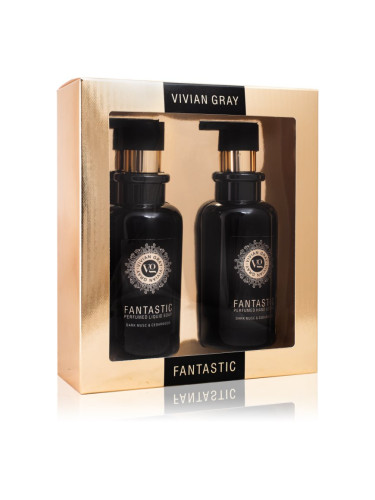 Vivian Gray Fantastic Dark Musk & Cedarwood подаръчен комплект за ръце