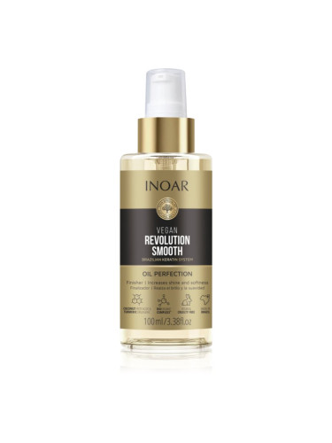 INOAR Vegan Revolution Smooth изглаждащо олио За коса 100 мл.