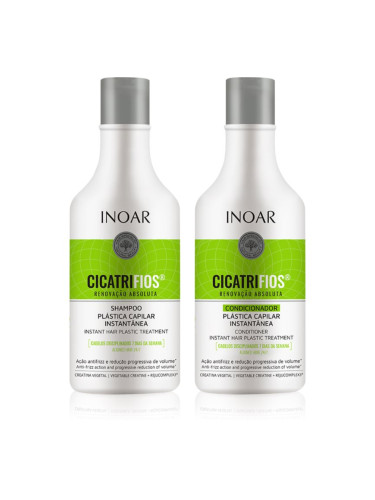INOAR CicatriFios комплект за увредена и крехка коса 2x250 мл.