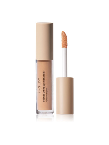 Inglot Peptide Lifting Eye Concealer течен коректор цвят 207 Warm Peach 4.6 мл.
