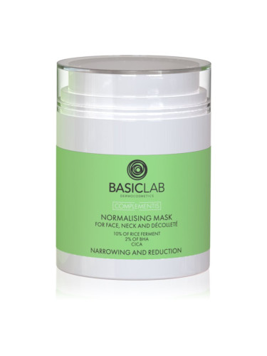 BasicLab Dermocosmetics Complementis нормализираща маска за смесена и мазна кожа 50 мл.