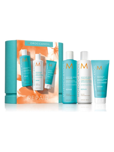 Moroccanoil Repair Kit комплект за увредена и химически третирана коса