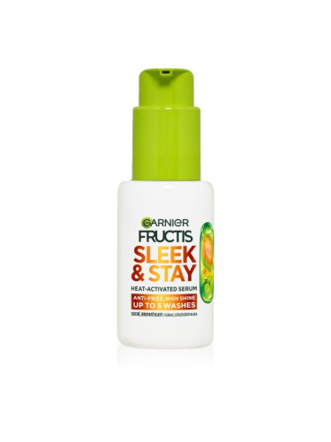 Garnier Fructis Keratin Sleek серум за суха и увредена коса 50 мл.