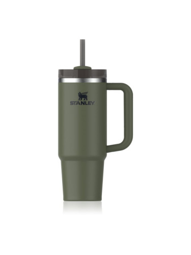 Stanley Quencher H2.O FlowState™ Tumbler неръждаема термочаша със сламка средни Dried Pine 890 мл.