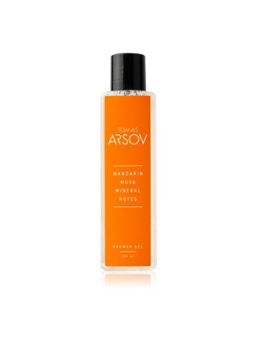 Tomas Arsov Mandarin Musk Mineral Notes Shower gel парфюмиран душ гел с аромат Mandarin 200 мл.