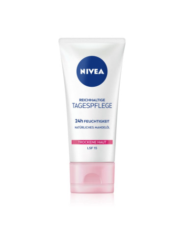 NIVEA Nourishing овлажняващ дневен крем за суха кожа SPF 15 50 мл.