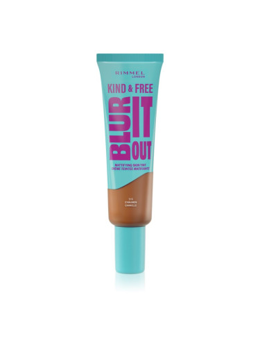 Rimmel Kind & Free Blur It Out лек хидратиращ фон дьо тен SPF 20 цвят 510 Cinnamon 30 мл.