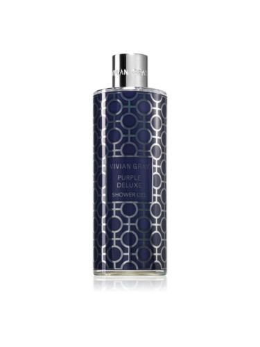 Vivian Gray Purple Deluxe Jasmine & Patchouli луксозен душ гел парфюмиран 500 мл.