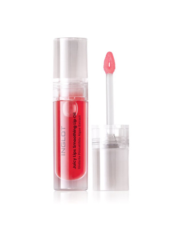 Inglot Juicy Lips Smoothing Lip Oil хидратиращо олио за устни цвят Wild Strawberry 4 мл.