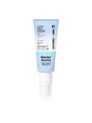 SeventyOne Siren's Secret защитно олио за коса против слънчевото лъчение 50 мл.