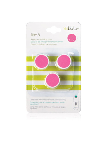 BBLÜV Trimö резервни приставки детска пила за нокти 0-3m 3 бр.