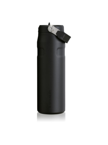Stanley IceFlow™ Flip Straw Bottle неръждаема бутилка за вода със сламка Black 2.0 710 мл.