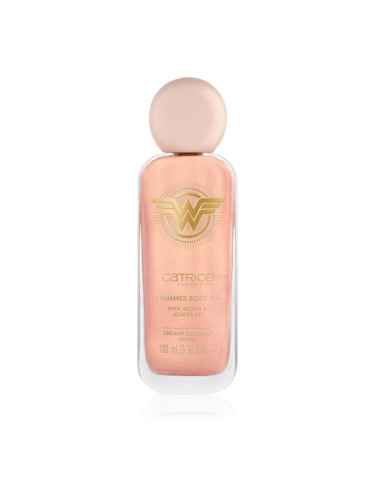 Catrice Wonder Woman блестящо масло за тяло цвят 020 Sassy 100 мл.
