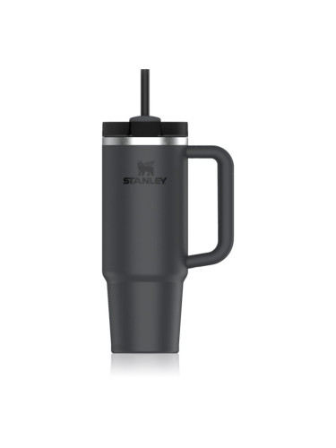 Stanley Quencher H2.O FlowState™ Tumbler неръждаема термочаша със сламка средни Black 2.0 890 мл.