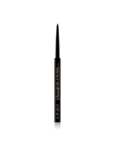 L.A. Girl Cosmetics Skinny гел очна линия цвят Silky Black 0.1 гр.