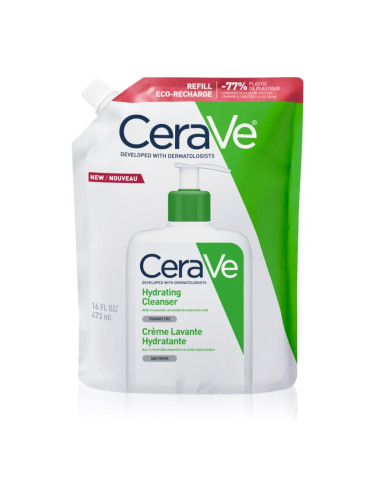 CeraVe Cleansers Hydrating Cleanser почистваща емулсия с хидратиращ ефект 473 мл.