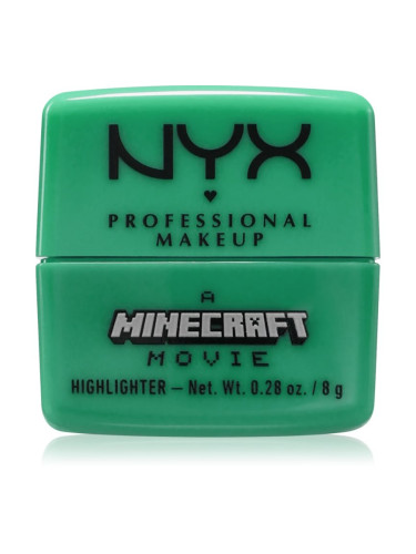 NYX Professional Makeup A Minecraft Movie озарител цвят Blow Your Mine 8 гр.