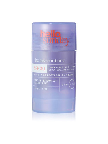 hello sunday the take-out one invisible sun stick защитен хидратиращ стик SPF 50+ 25 гр.