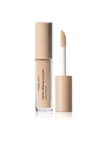 Inglot Peptide Lifting Eye Concealer течен коректор цвят 202 Light Cream 4.6 мл.