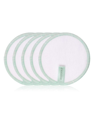 EcoTools Ultra Soft Reusable тампони за почистване на грим, които могат да се перат 5 бр.