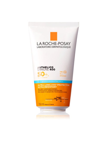 La Roche-Posay Anthelios UVMUNE 400 Face & Body защитен хидратиращ лосион за лице и тяло SPF 50+ 150 мл.