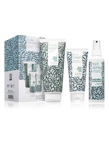 Australian Bodycare 3 Steps Foot Care подаръчен комплект за крака
