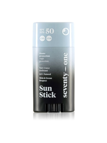 SeventyOne The Invisible SPF50 слънцезащитен крем в стик SPF 50 15 гр.