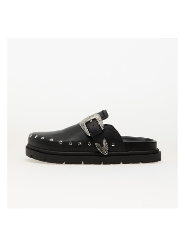 Steve Madden Offbeat Blk Action Leat 6