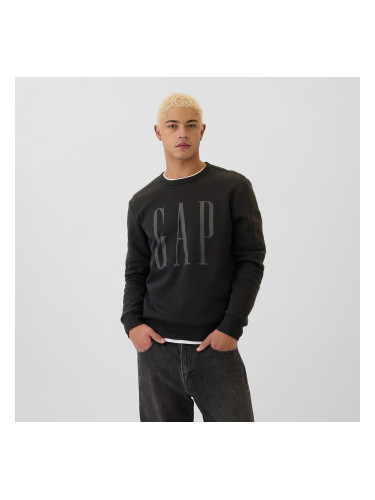 Суитшърт GAP Fleece Sweatshirt Black XS