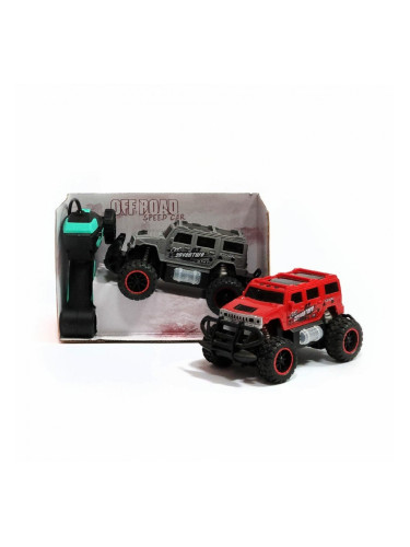 Червен джип с дистанционно управление