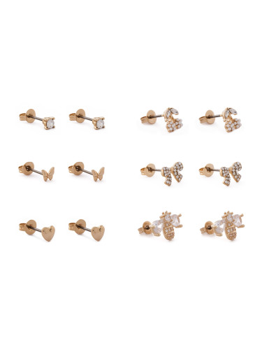 Комплект чифта обеци Aldo Cocquettes 13994821 Златист