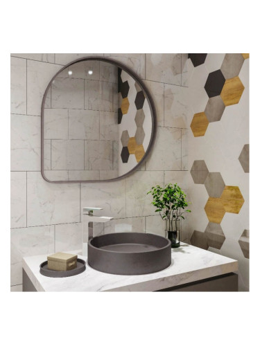 Кръгла мивка за монтаж на плот Elpis Cement CS-0003-D5