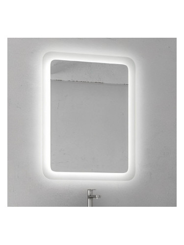 Правоъгълно лед огледало за баня 140х80 см Adel