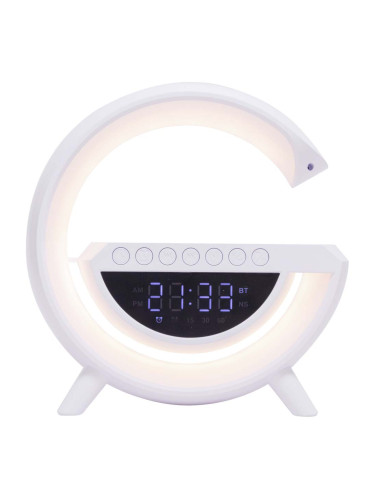 OVI LED НАСТОЛНА ЛАМПА С ЧАСОВНИК 15W 24/8/23CM