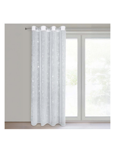 ПЕРДЕ ПОЛУПРОЗРАЧНО С КАПСИ 140/250СМ