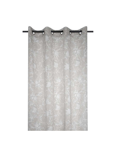 ПРОЗРАЧНО ПЕРДЕ С ХАЛКИ 140/260CM