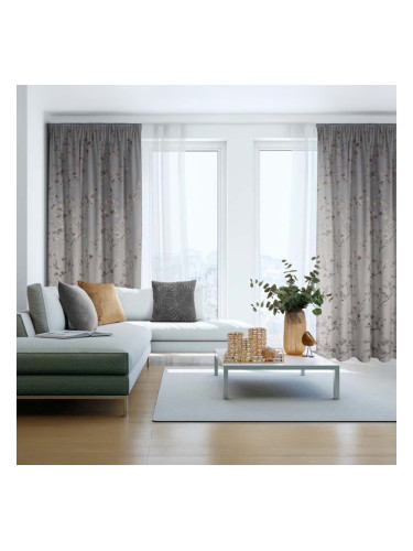 ПЕРДЕ ПЛЪТНО С ПЕРДЕЛИК 140/270СМ