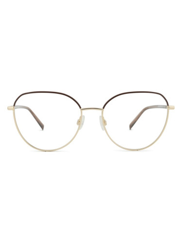 Bogner 63042 6000 17 54 - диоптрични очила, кръгла, дамски, кафяви