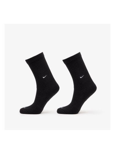 Чорапи Nike Dri-FIT Everyday Cushioned Crew Socks (2 Pairs) Black/ White XL