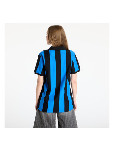 Джърси COPA Club Brugge 1981 - 82 Retro Football Shirt UNISEX Black/ Blue XL