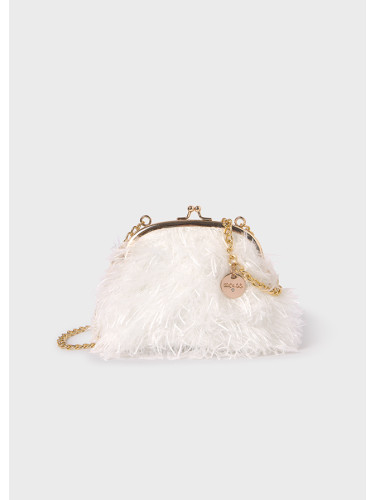 Детска чанта в бял цвят Abel & Lula