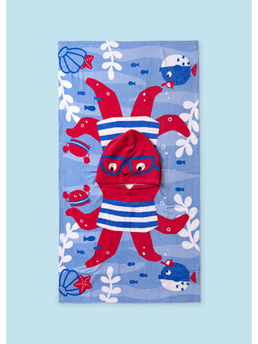 Бебешка хавлия за баня в син цвят Mayoral